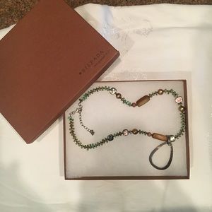 Beautiful turquoise and silver Silpada necklace.